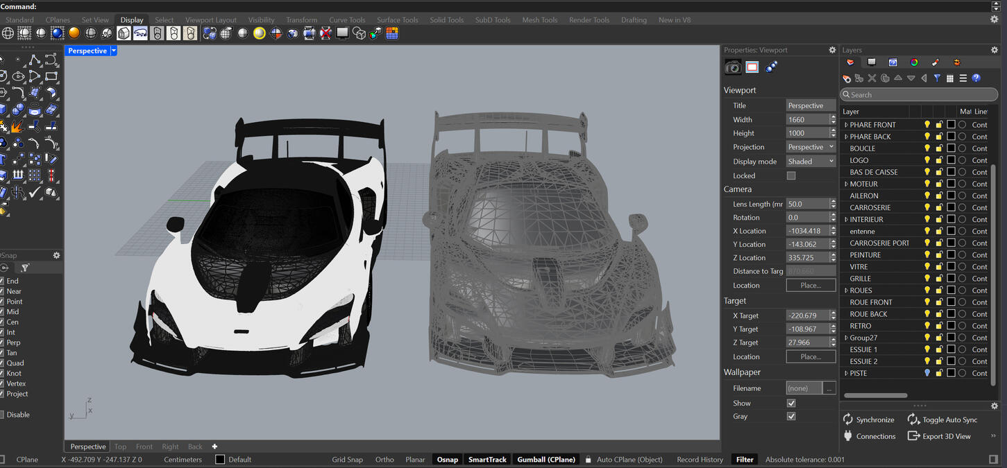 Rebuild mesh on Rhino 8.