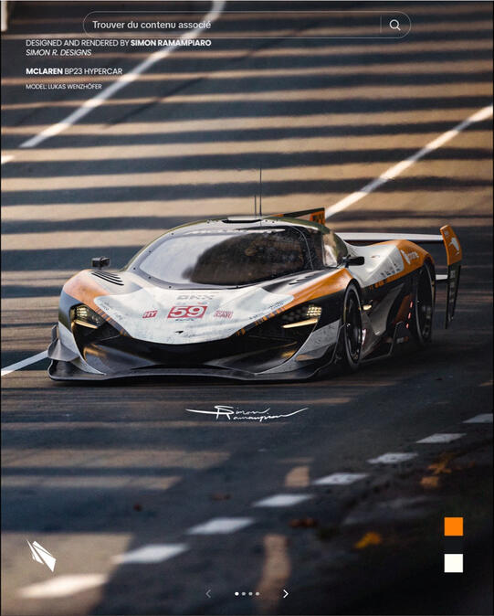 Inspiration ref : Simon Ramampiaro Designs.