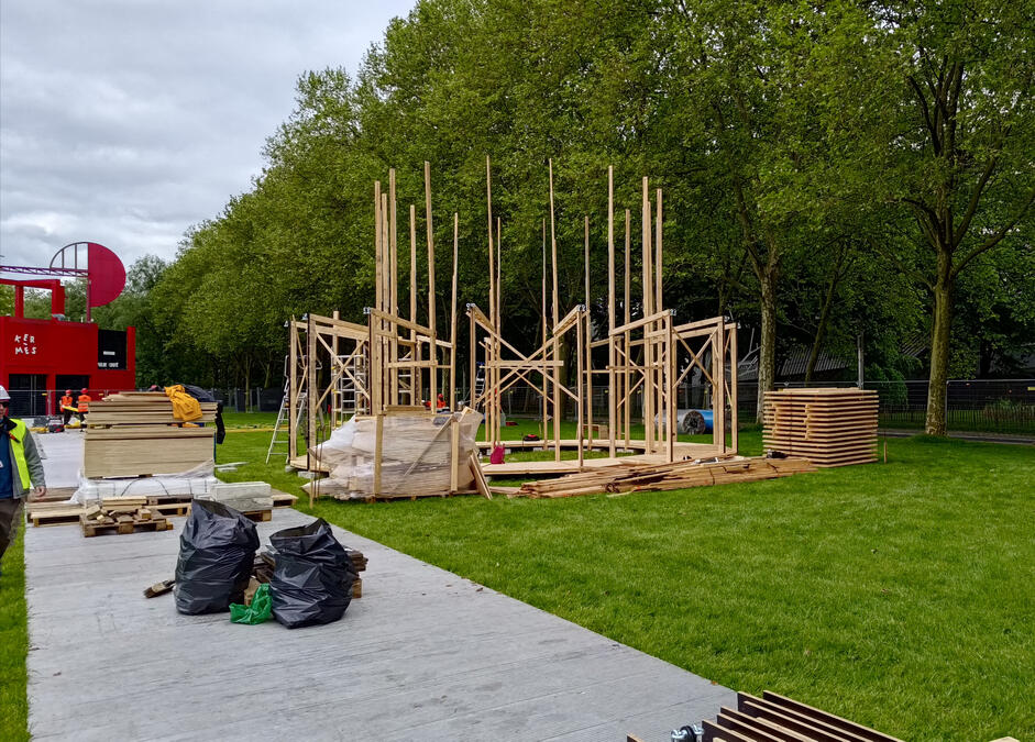 Building site photo in Paris