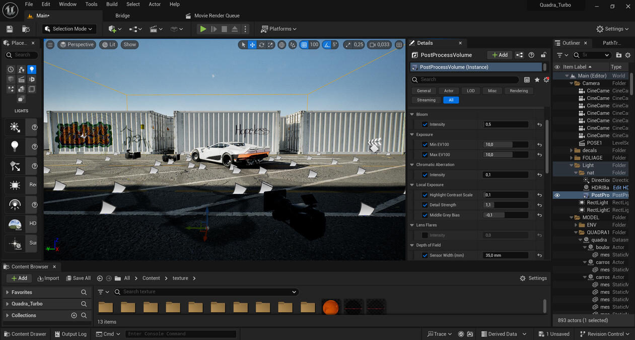 learning natural light in UE5